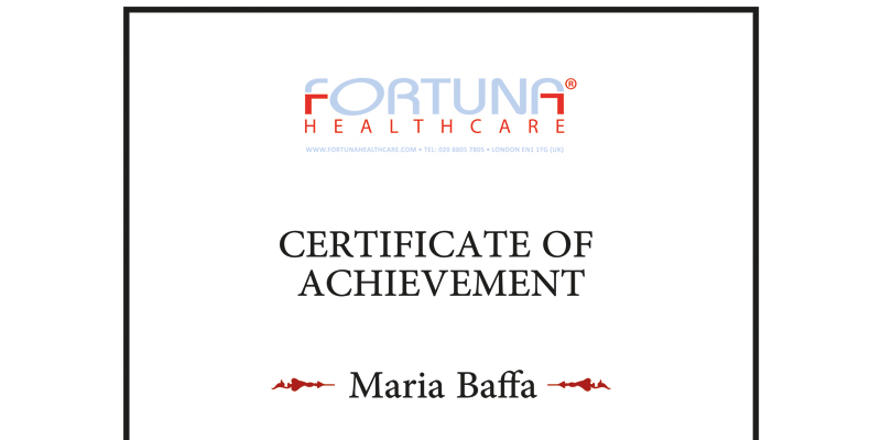 Maria Baffa celebrates 20 years with Fortuna Healthcare – June 2022